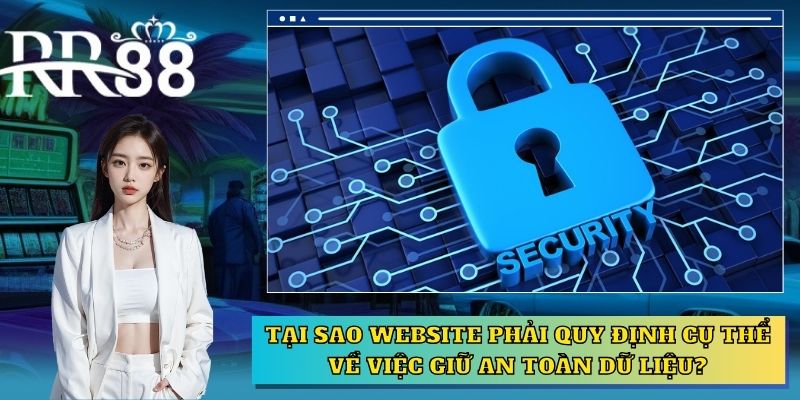 Tại sao website phải quy định cụ thể về việc giữ an toàn dữ liệu?